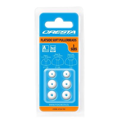 Cresta Cresta Flatside Soft Pullerbeads ( 3 Sizes)