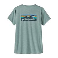Patagonia Capilene Cool Daily Graphic - Waters T-shirt Dames Boardshort Logo: Thermal Blue X-Dye M