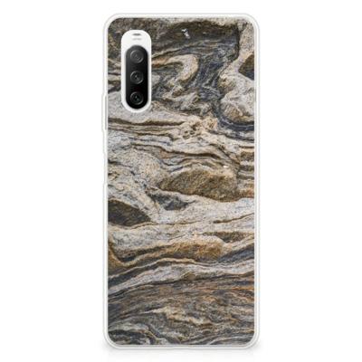 Sony Xperia 10 III | TPU | Siliconen hoesje | Steen