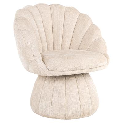 Richmond Fauteuil 'Blossom' Chenille, kleur Beige