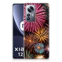 Xiaomi 12 Pro Silicone Back Cover Vuurwerk - thumbnail