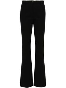 PINKO pantalon court à taille haute - Noir