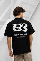 Equalité Heat Oversized T-Shirt Heren Zwart - Maat XXS - Kleur: Zwart | Soccerfanshop