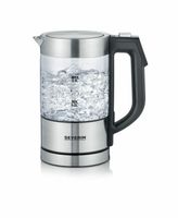 Severin WK 3458 Waterkoker Snoerloos, BPA-vrij Aantal/Volume: 0.5 l RVS, Zwart - thumbnail