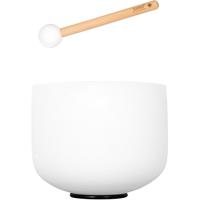 Sela SECF9A Crystal Singing Bowl Set - Frosted (A: 440 Hz)