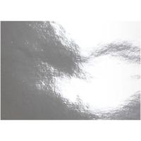 Creativ Company Metallic papier, a4, vel 210x297 mm, 120 gr, zilver, 10 vel/ 1 doos