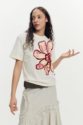 Bedrukt T-shirt - WHITE - XL