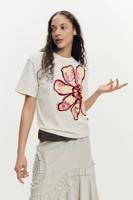 Bedrukt T-shirt - WHITE - L