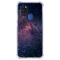 Samsung Galaxy A21s Shockproof Case Stars - thumbnail