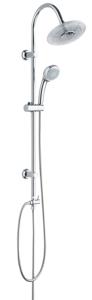 Schutte GALAXIS hoofddouche set met LED-licht | chroom
 60059