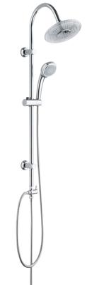Schutte GALAXIS hoofddouche set met LED-licht | chroom
 60059