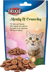 TRIXIE 42674 lekkernij voor honden & katten Kat Snack Makreel, Kip 50 g