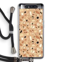Terrazzo N°17: Samsung Galaxy A80 Transparant Hoesje met koord Terrazzo N°17: Samsung Galaxy A80 Transparant Hoesje met koord