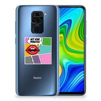 Xiaomi Redmi Note9 Silicone Back Cover Popart Princess - thumbnail