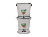 EM Agriton Bokashi keukenemmer - essential grijs - complete set