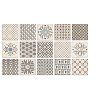 Terre d&apos;Azur Epoca Marfil Decor Mix 15x15 cm