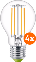 Philips LED Filament lamp - 2,3W - E27 - warm wit licht 4-pack - thumbnail