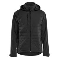 Blåkläder 4743 Hybride Jack - zwart/zwart maat XL