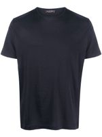 Loro Piana t-shirt en soie mélangée - Bleu - thumbnail