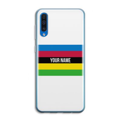 WK Wielrennen: Samsung Galaxy A50 Transparant Hoesje
