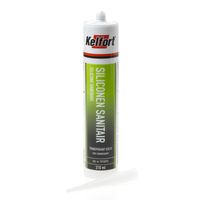 Kelfort Siliconenkit sanitair neutraal/grijs 310 ml - thumbnail