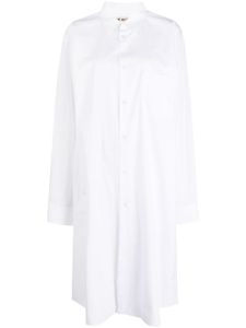 Comme Des Garçons robe-chemise mi-longue - Blanc