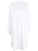 Comme Des Garçons robe-chemise mi-longue - Blanc