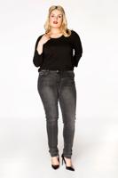 Yoek Black washed jeans DENIM | Zwart | Maat 52