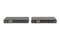 Digitus DS-55508 HDMI / RJ45 Adapter [1x HDMI-bus - 2x HDMI-bus] Zwart Geschikt voor HDMI, High Speed HDMI, Ultra HD-HDMI - thumbnail
