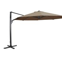 Zweefparasol Taurus Taupe - 350 cm - thumbnail
