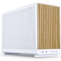 Lian Li A3-mATX Wood Edition White