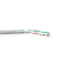 U/UTP kabel CAT6 op rol 100 meter grijs met adersplitter