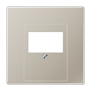 Jung LS990 edelstaal inzetplaat voor USB ES2969T