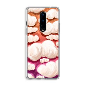 Katoen Wolken: OnePlus 8 Transparant Hoesje