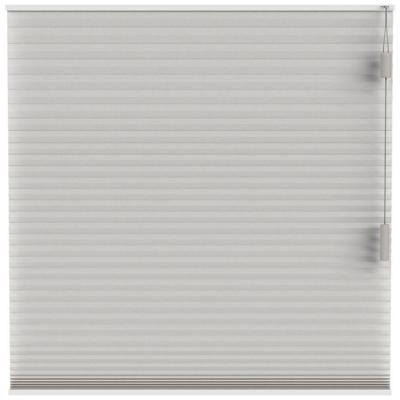 Leen Bakker - Fenstr Plisségordijn Chicago Dubbel 25mm Lichtdoorlatend - Linnen (25510) - Polyester - Taupe - 120x10x10 Cm