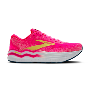 Brooks Ghost Max 2 hardloopschoenen pink/lemon tonic dames 38.5