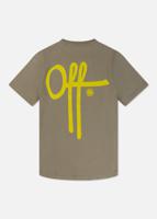 Off The Pitch Fullstop Slim Fit T-Shirt Heren Groen - Maat XS - Kleur: Groen | Soccerfanshop