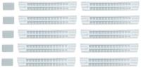 Gedore Set Lengteverdelers | 2 Stuks | Inclusief Bevestigingsmat - 3101274 - thumbnail