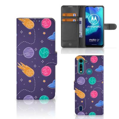 Motorola G8 Power Lite | Wallet Case | met Pasjes | Space
