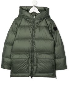 Woolrich Kids manteau à design matelassé - Vert