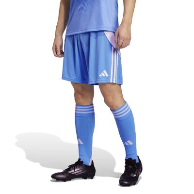 adidas Tiro 24 Voetbalbroekje Blauwpaars Wit