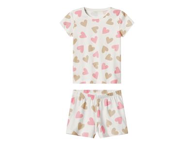 lupilu Korte kinder pyjama (Hart/wit, 122/128)
