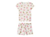 lupilu Korte kinder pyjama (Hart/wit, 122/128)