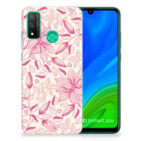 Huawei P Smart 2020 | TPU Case | Pink Flowers