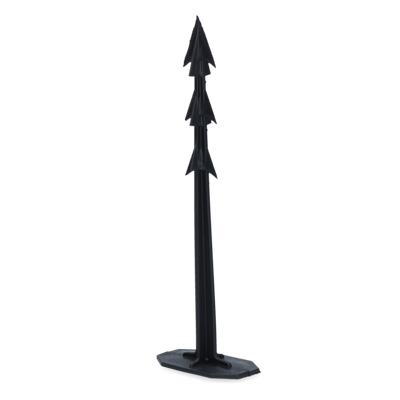 Shield Up Stay Away Grondpen Zwart 21cm