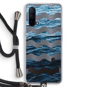 Oceaan: OnePlus Nord CE 5G Transparant Hoesje met koord