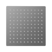 Hoofddouche Aloni | 30 cm | Opbouw | Messing | Vierkant | Gun metal