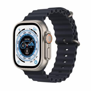 Refurbished Apple Watch Ultra 1 49 mm Ocean Middernacht Zichtbaar gebruikt