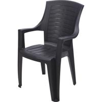 Pro Garden Stoel Talia 55x60x91 cm Antraciet Pro Garden Stoel Talia 55x60x91 cm Antraciet