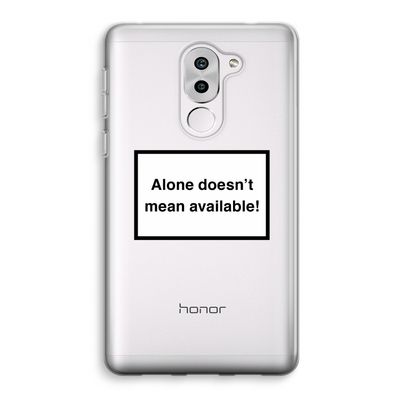 Alone: Honor 6X Transparant Hoesje